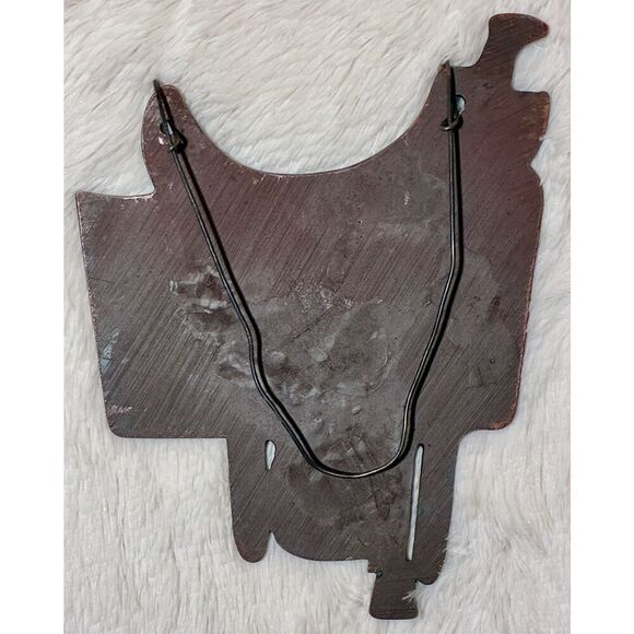 NWOT Montana West Rustic Western Bible Verse Saddle Plaque - Picture 7 of 10